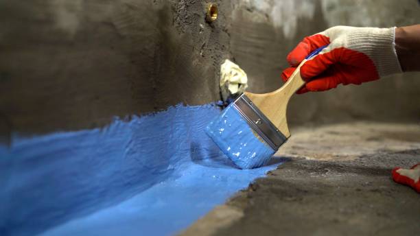 Commercial Foundation Crack Repair project at a Athens, MI business property by SJ Waterproofing Pros